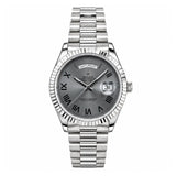 Rol-ex Day-Date Mother of Pearl Black Dial