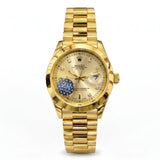 Rol-ex Datejust — Gold Diamond Dial