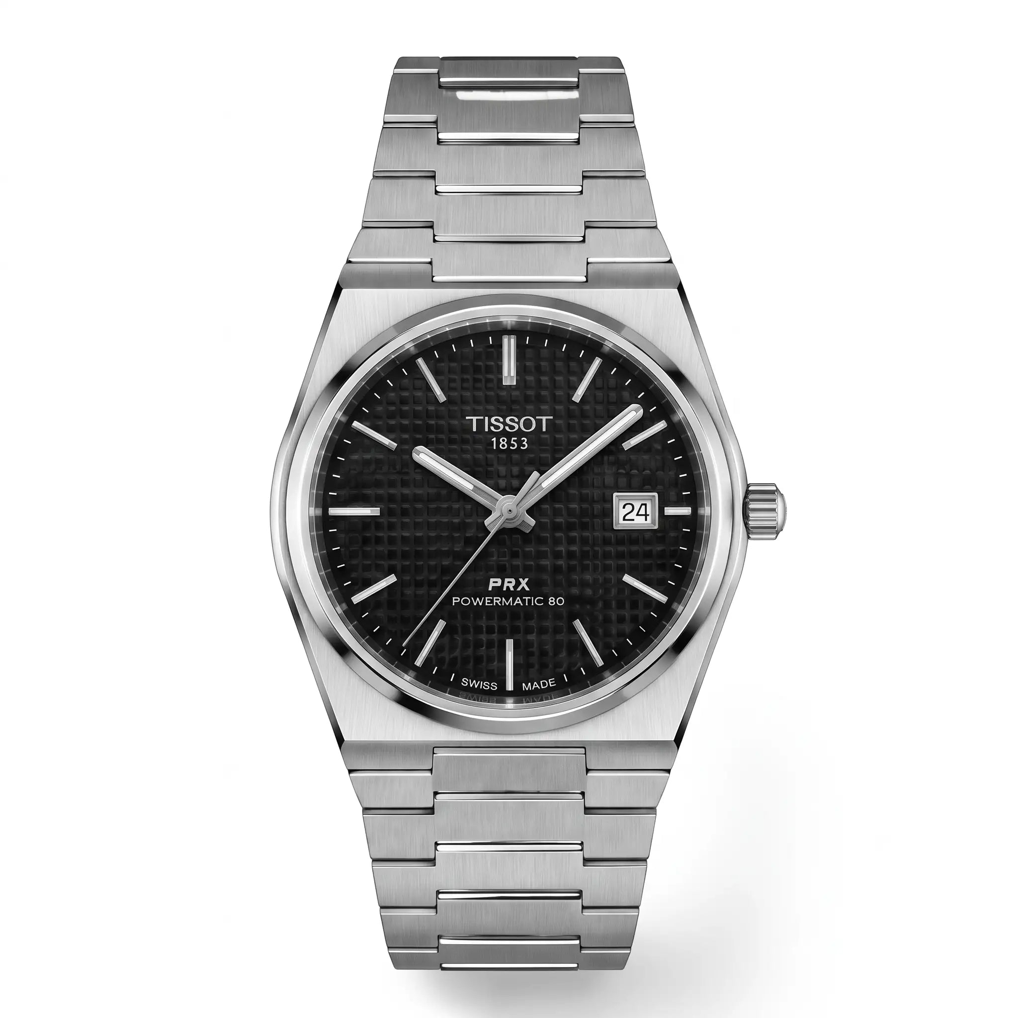 Textured PRX — Tissot Black Dial