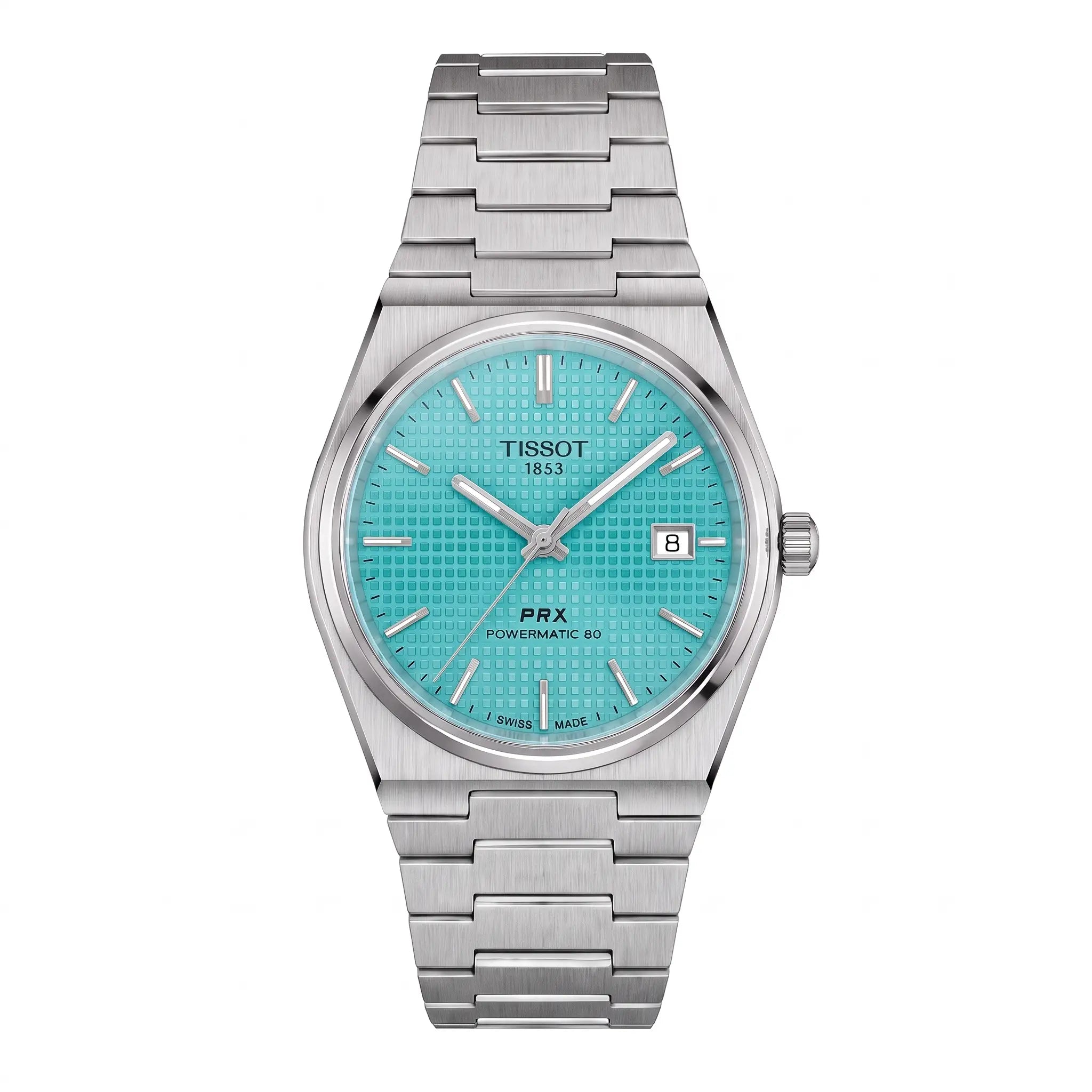 Textured PRX — Tissot Sky Blue Dial