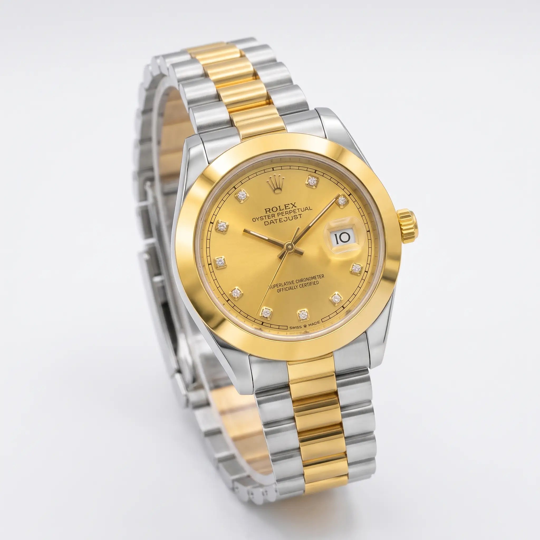 Rol-ex Watch – Two-Tone Gold Dial