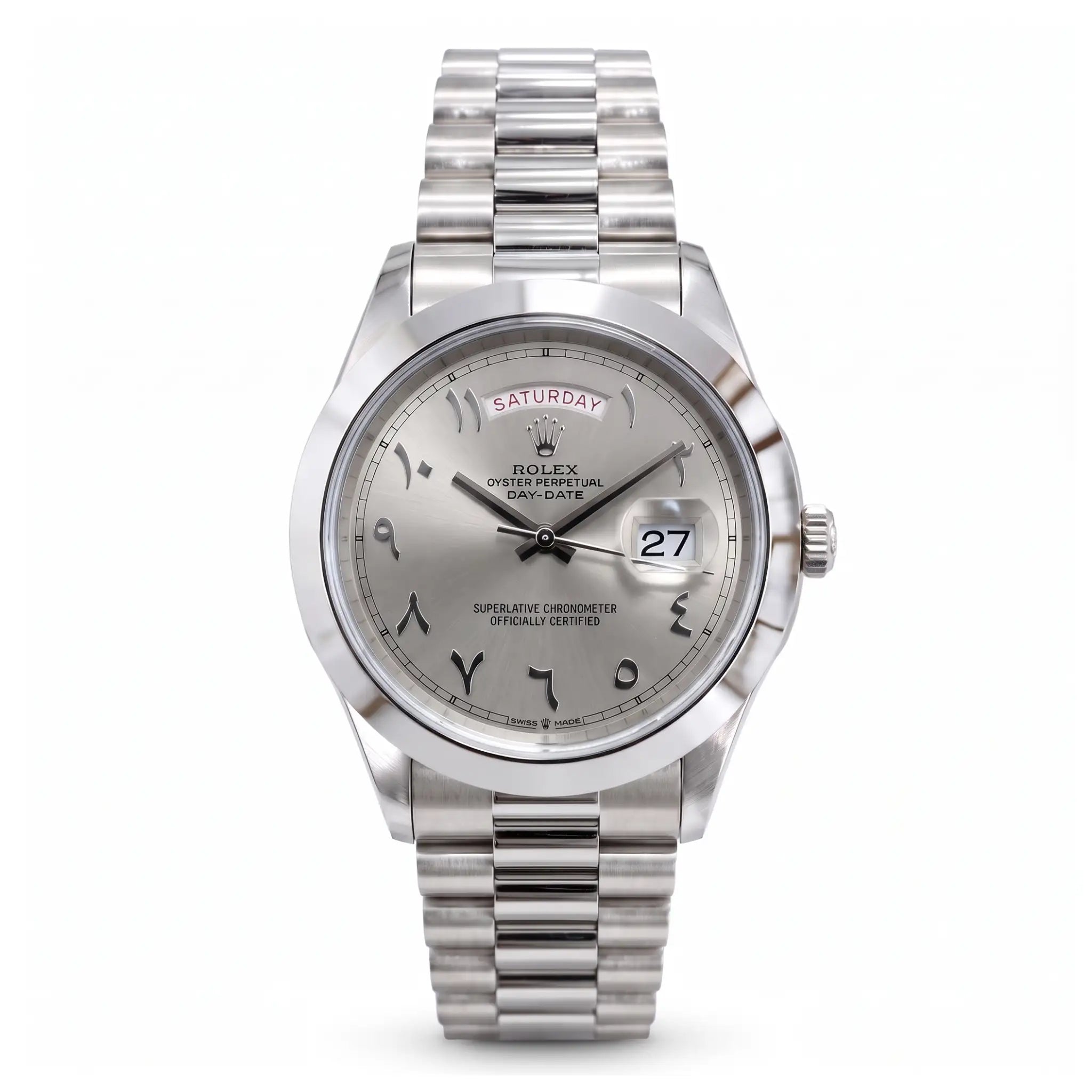 Rol-ex Day-Date 40mm — Arabic Dial