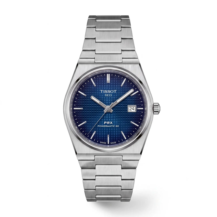 Textured PRX — Tissot Blue Dial