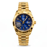 Rol-ex Datejust — Blue Diamond Dial