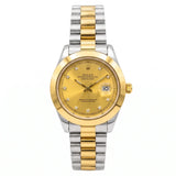 Rol-ex Watch – Two-Tone Gold Dial