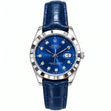 RLX Datejust Blue Dial Strap Watch