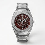 Hublot Watch Diamond Cut Brown Dial