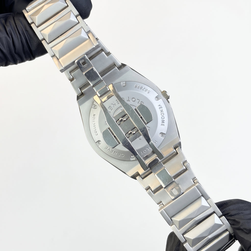 Hublot Watch Diamond Cut White Dial