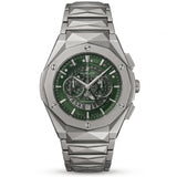 Hublot Watch Diamond Cut Green Dial