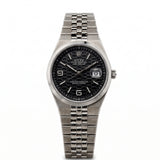 Rol-ex Date-just Watch-Black Dial
