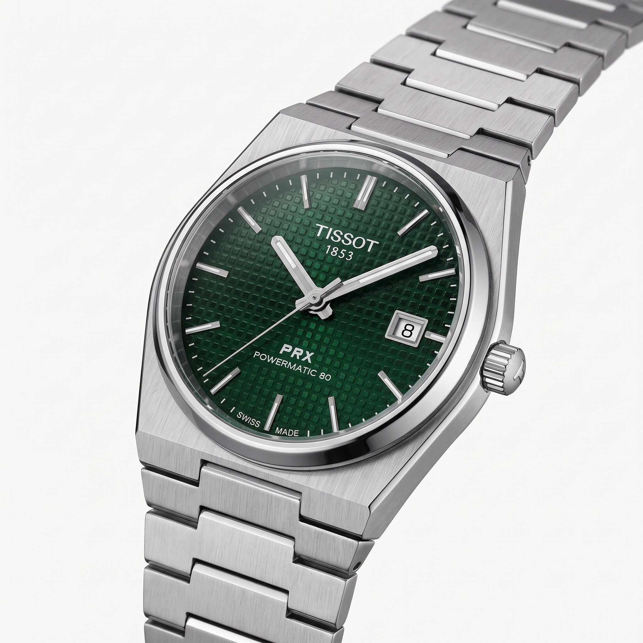 Textured PRX — Tissot Green Dial
