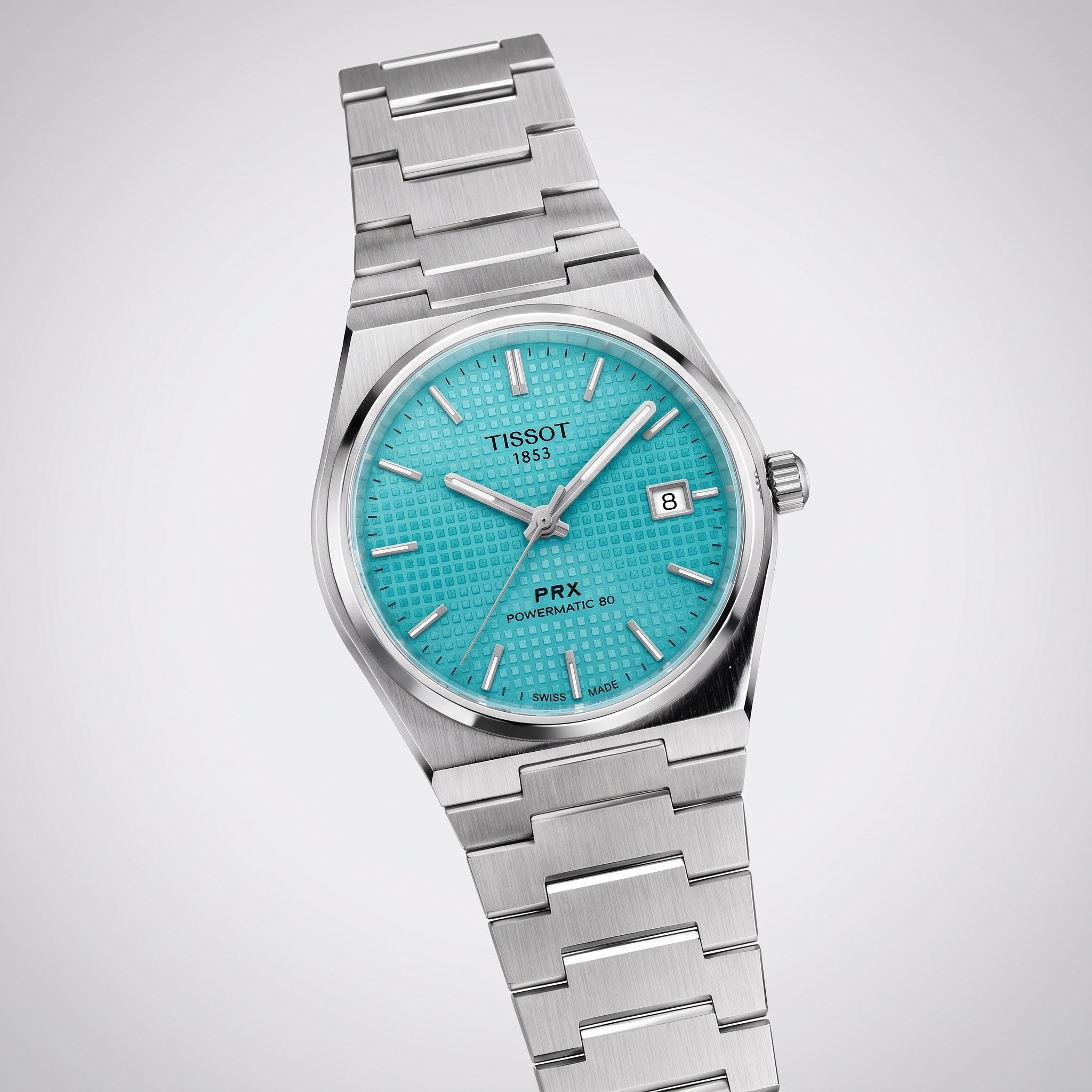 Textured PRX — Tissot Sky Blue Dial